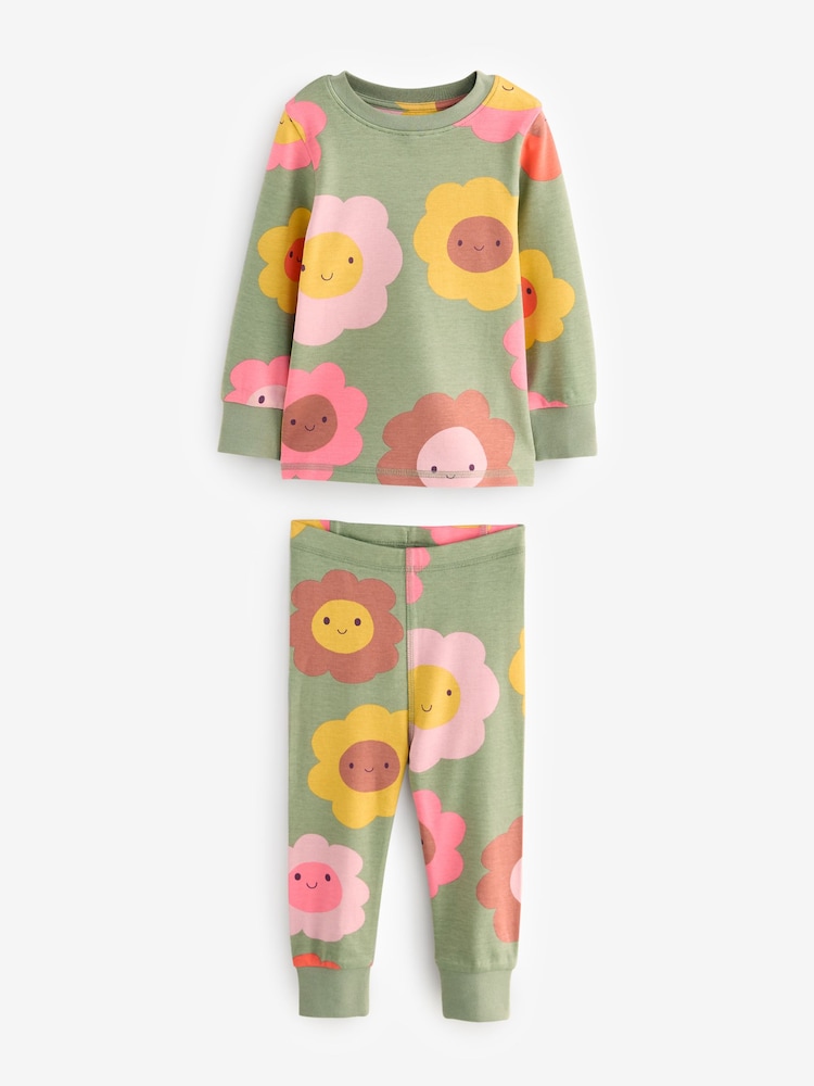 Green Flower Pyjamas - Image 1 of 1