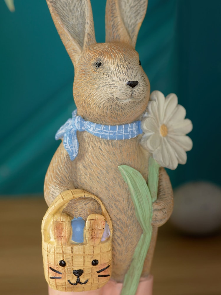 Multi Rosie Rabbit Spring Ornament - Image 2 of 5 Multi Rosie Rabbit Spring Ornament - Image 2 of 5