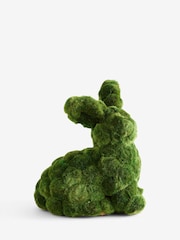 Hasen-Dekofigur aus Kunstmoos - Bild 3 von 6