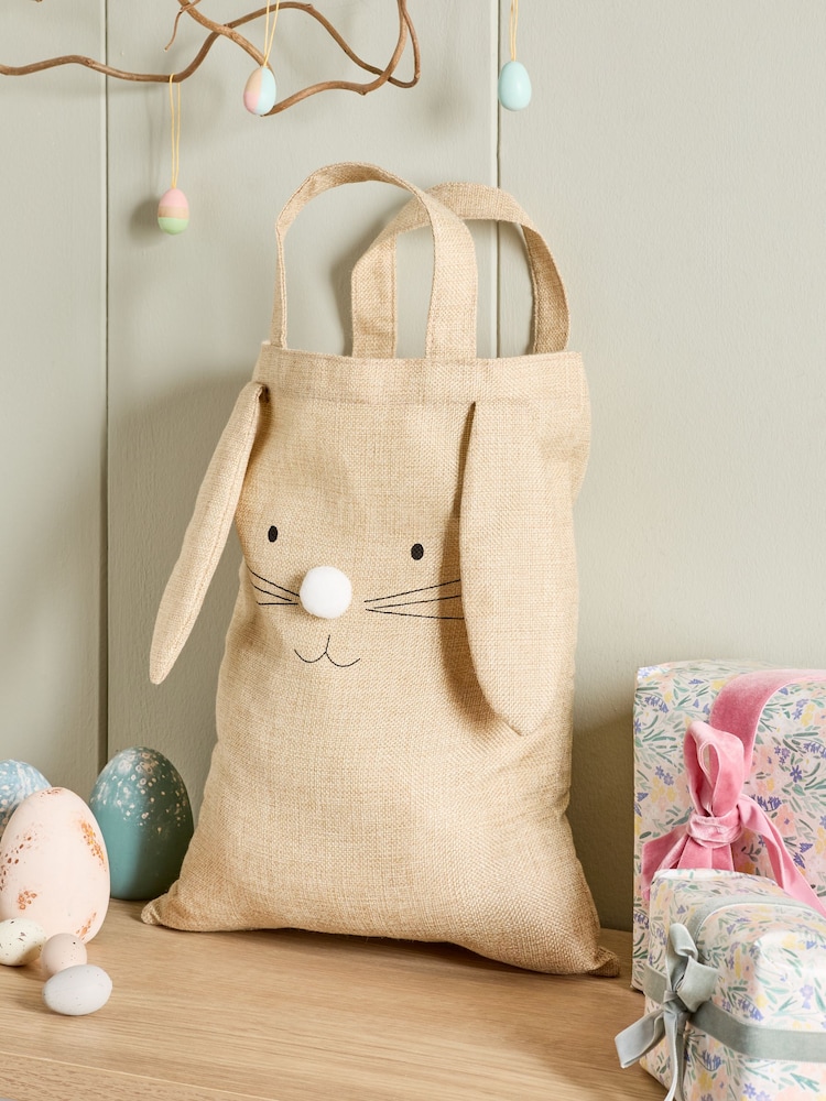 Natural Easter Rabbit Bags 2 Pack - Image 2 of 7