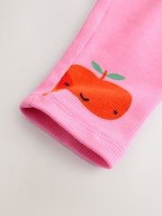 Rose pomme - Leggings côtelé (3mois-7ans) - Image 7 de 7