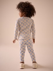 Blue Rib Leggings (3mths-7yrs) - Image 3 of 7