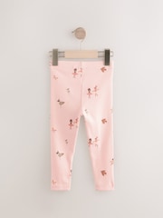 Rose motif fée - Leggings côtelé (3mois-7ans) - Image 6 de 8