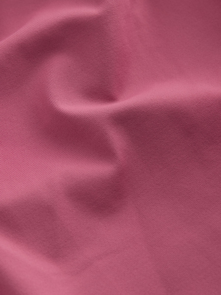 Rose Pink Waterfall Frill Plunge Tummy Control Swimsuit - Image 7 of 7