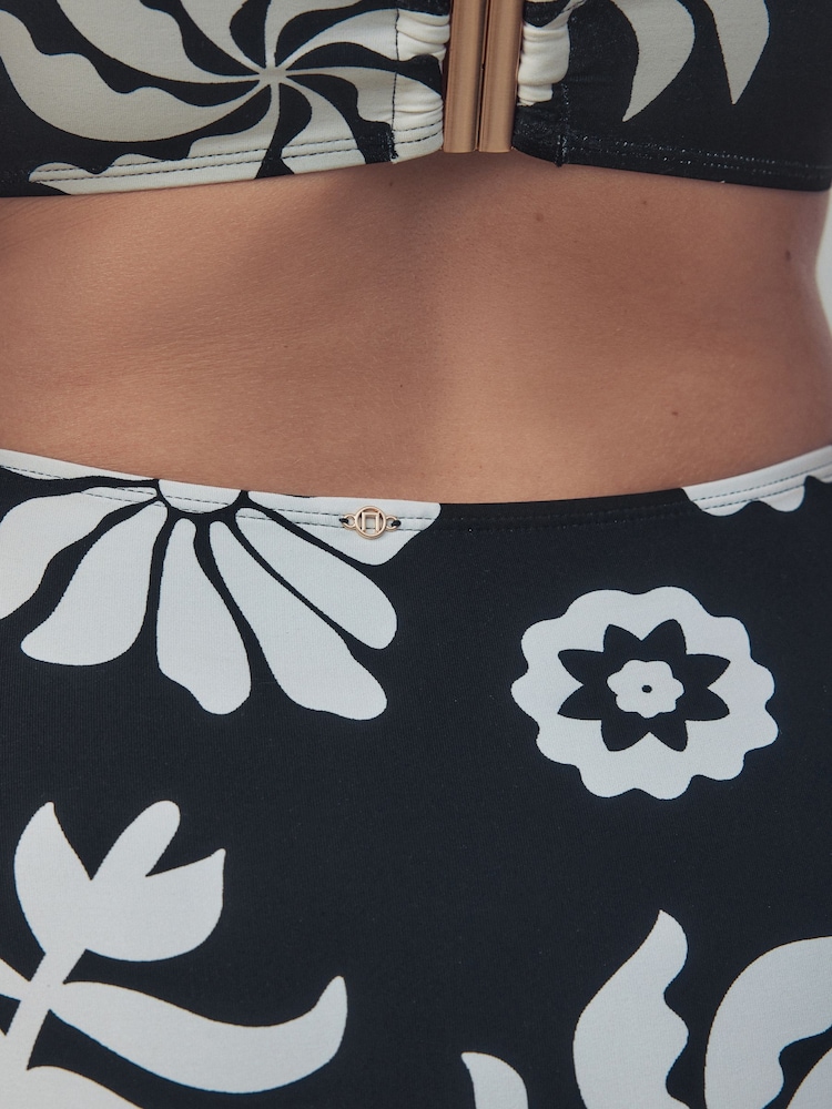 Noir et blanc - Bas de bikini Imprimé - Image 5 of 9