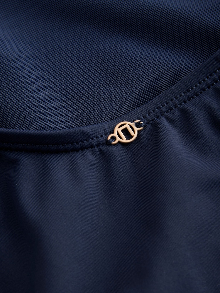 Blue Tummy Control Active Scoop Swimsuit - Image 9 of 9