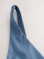 Blue Steel DD+ Rib Plunge Bikini Top - Image 9 of 10