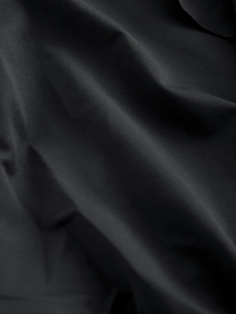Black Waterfall Frill Plunge Tummy Control Swimsuit - Image 8 of 8
