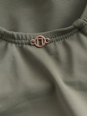 Khaki Green Maternity Swimsuit - Image 3 of 4
