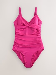 Fruit/Green/Pink Tummy Control Swimsuit 3 Pack - Image 7 of 9