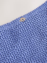 Steel Blue Crinkle - Hoog uitgesneden bikinibroekje - Image 8 of 8