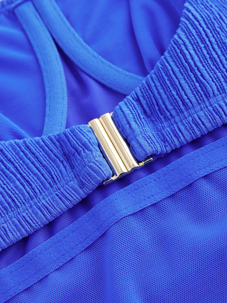 Blue Rib Dd+ Wired Scoop Neck Tummy Control Swimsuit - Image 13 of 13