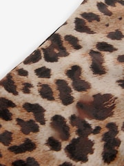 Brown Leopard Brazilian Bikini Bottoms - Image 6 of 7
