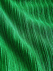 Groen geribbeld - Hoog uitgesneden bikinibroekje - Image 8 of 8