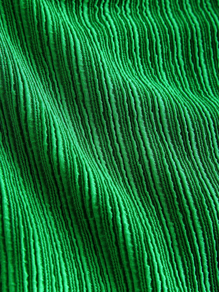 Groen geribbeld - Hoog uitgesneden bikinibroekje - Image 8 of 8