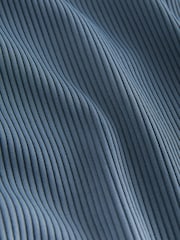 Acier Bleu Rib - Bas de bikini échancré - Image 8 de 8
