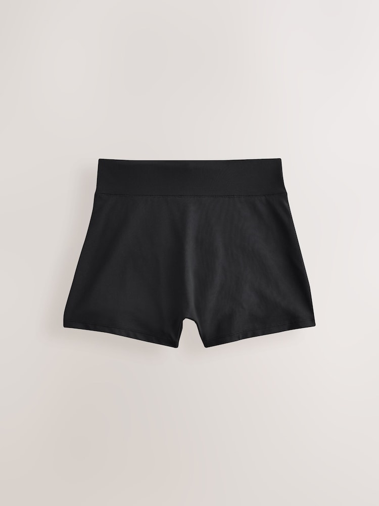 Black Shorts Period Bikini Bottoms - Image 7 of 9