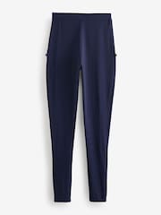 Navy/White Floral Long Sleeve Modesty Burkini Shaping Swimsuit - Image 10 of 13