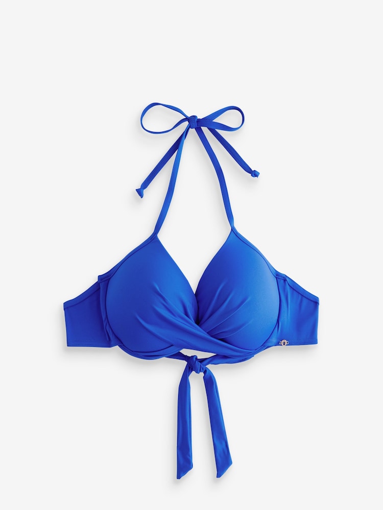 Bleu/Noir - Lot de 2 hauts de bikini rembourrés à armatures - Image 5 of 6