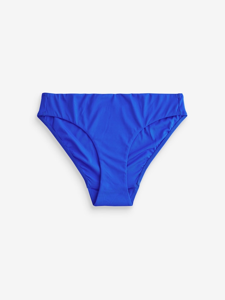 Bleu/Noir - High Leg Bikini Bottoms 2 Pack - Image 6 of 6