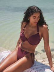 vin - Haut de bikini rembourré à bretelles et halter à armatures - Image 2 de 9