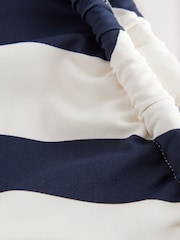 Marine/Cream Chevron - Bas de bikini - Image 8 of 8