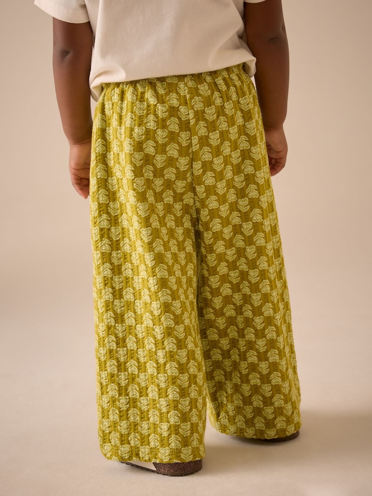 Vert à petites fleurs - Pantalon large (3 mois-7 ans) - Image 3 of 7