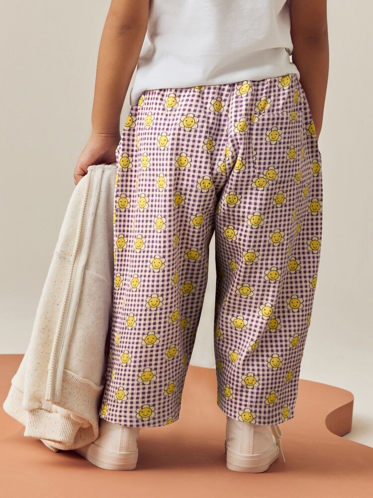 Violet - Pantalon Textured Barrel Leg (3mths-7yrs)