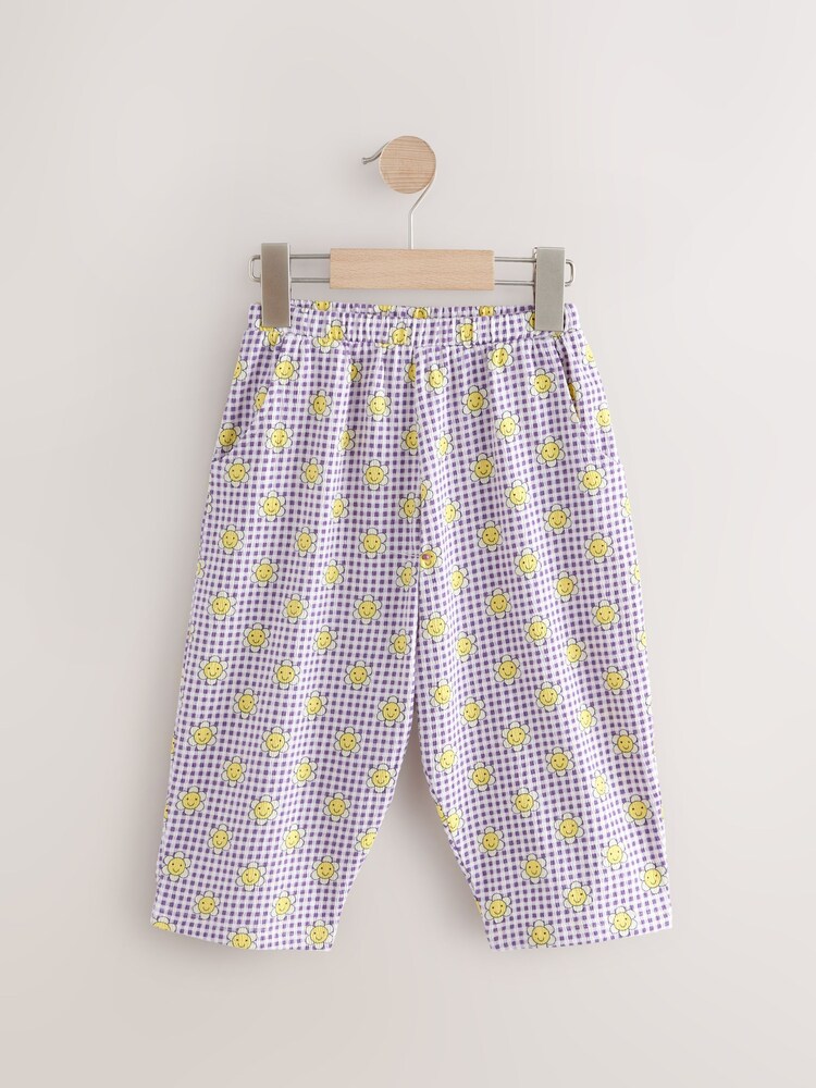 Violet - Pantalon Textured Barrel Leg (3mths-7yrs)