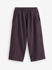 Brown Textured Barrel Leg Trousers (3mths-7yrs) - Image 5 of 9