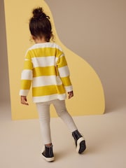 Grey Bee Embellished Leggings (3mths-7yrs) - Image 3 of 7