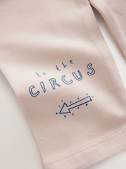 Pale Pink Circus Girl Embellished Leggings (3mths-7yrs) - Image 8 of 8
