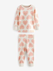 Neutral All Over Print Pyjamas 2 Pack - Image 3 of 3