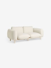 MADE.COM White Boucle Samaya 2 Seater Outdoor Garden Lounge Sofa - Image 4 of 5