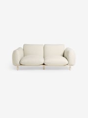 MADE.COM White Boucle Samaya 2 Seater Outdoor Garden Lounge Sofa - Image 5 of 5