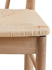 Actona White Oak IDuncan Table  4 Cassandra Dining Chairs - Image 10 of 11