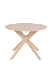 Actona White Oak IDuncan Table  4 Cassandra Dining Chairs - Image 3 of 11