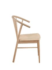 Actona White Oak IDuncan Table  4 Cassandra Dining Chairs - Image 7 of 11