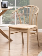 Actona White Oak IDuncan Table  4 Cassandra Dining Chairs - Image 8 of 11