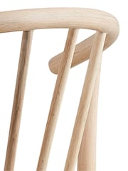 Actona White Oak IDuncan Table  4 Cassandra Dining Chairs - Image 9 of 11