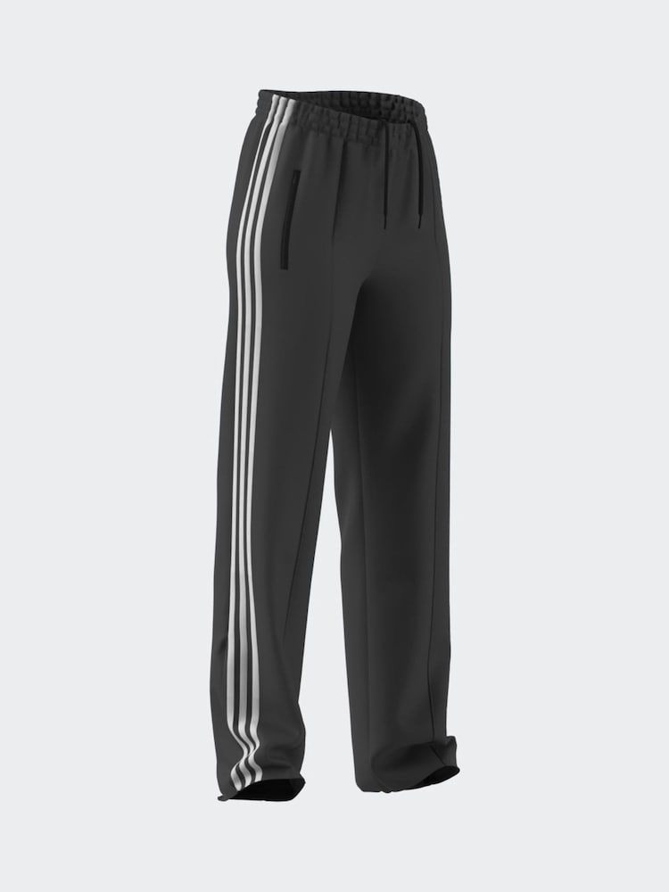 Donkerzwart - adidas Firebird 3 Stripe Straight Trackpants - Image 14 of 20