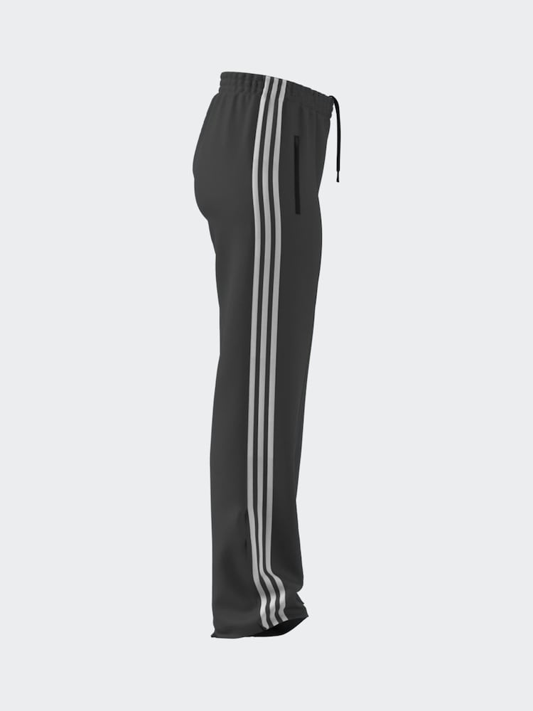 Donkerzwart - adidas Firebird 3 Stripe Straight Trackpants - Image 18 of 20