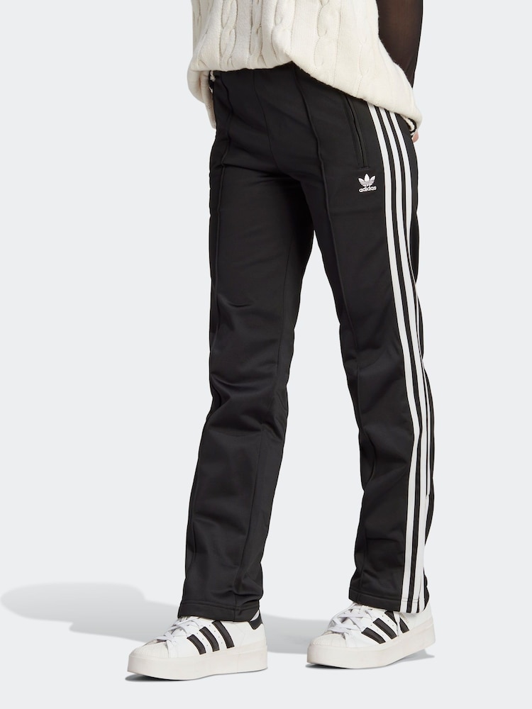 Donkerzwart - adidas Firebird 3 Stripe Straight Trackpants - Image 8 of 20