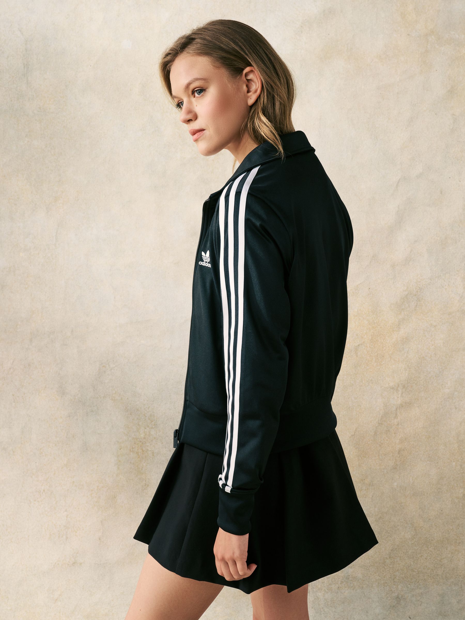 adidas originals Black Firebird Track Top
