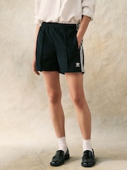 adidas Originals Black Firebird Shorts - Image 3 of 6