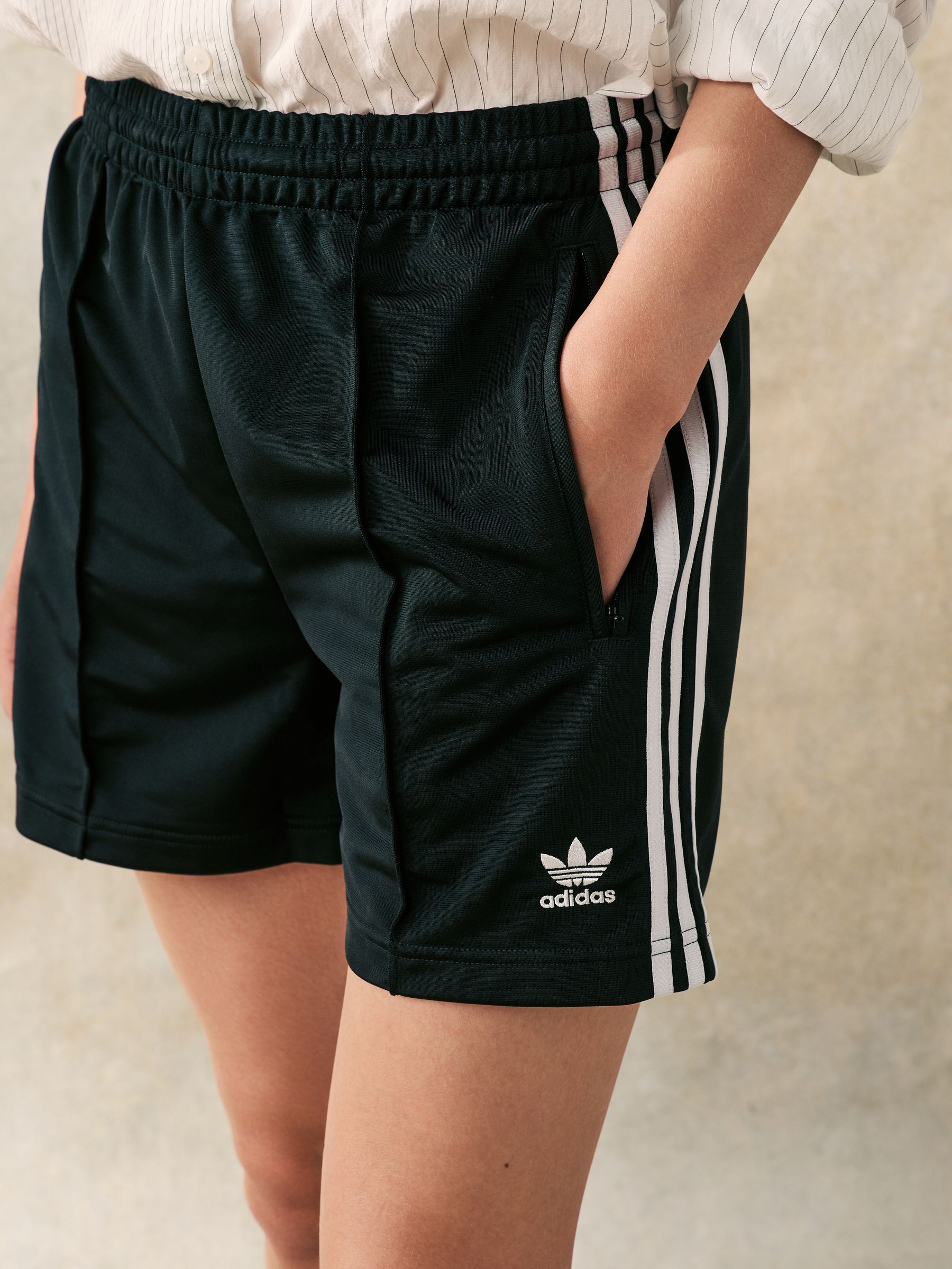 Buy adidas Originals Black Firebird Shorts from Next USA