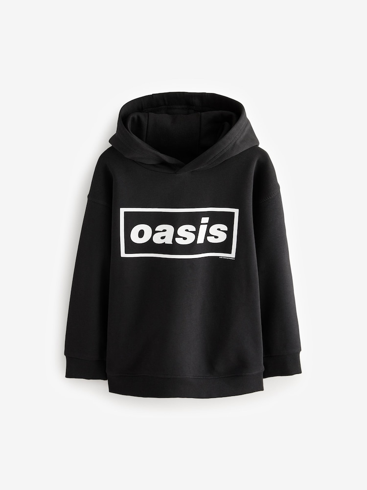 Schwarz - Offizieller Oasis-Hoodie (3–16 J.) - Image 1 of 4