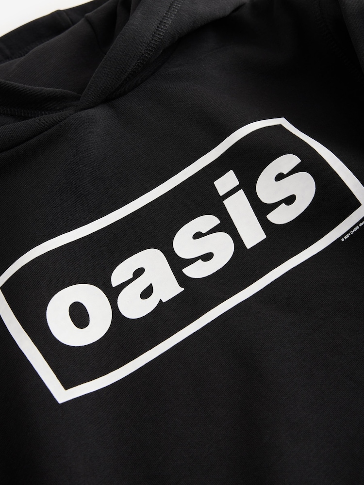 Schwarz - Offizieller Oasis-Hoodie (3–16 J.) - Image 3 of 4