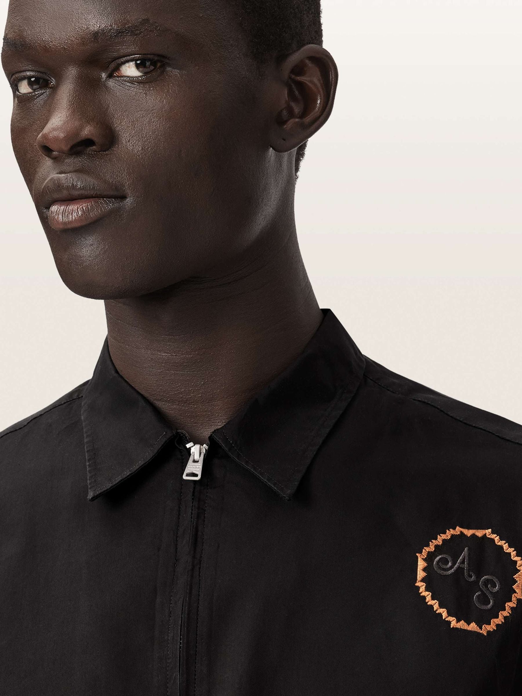 Buy AllSaints Black Laurel Long Sleeve Shirt from Next USA