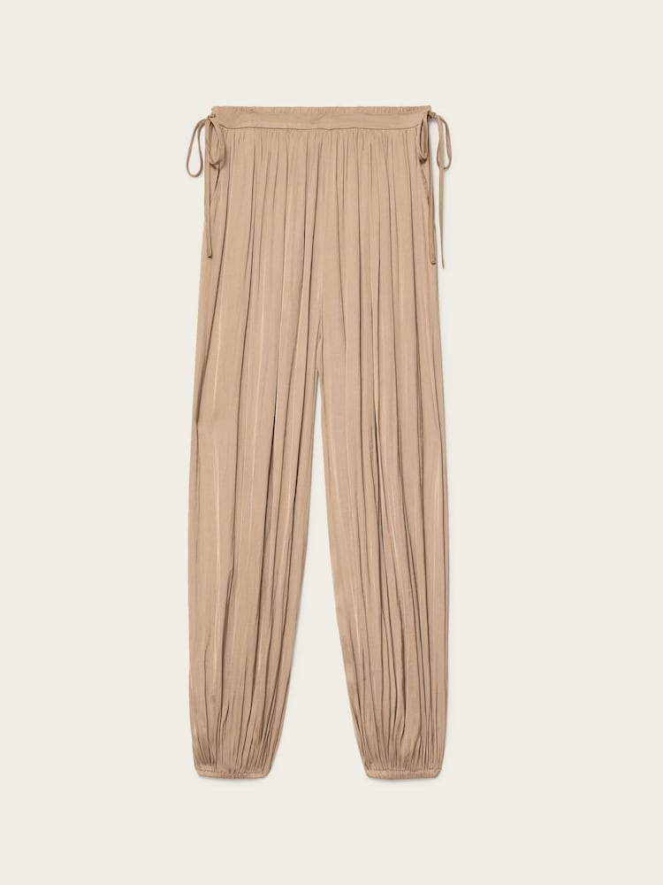 AllSaints Brown Eshe Trousers - Image 7 of 7